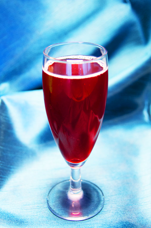 Kir Royale Champagne cocktail