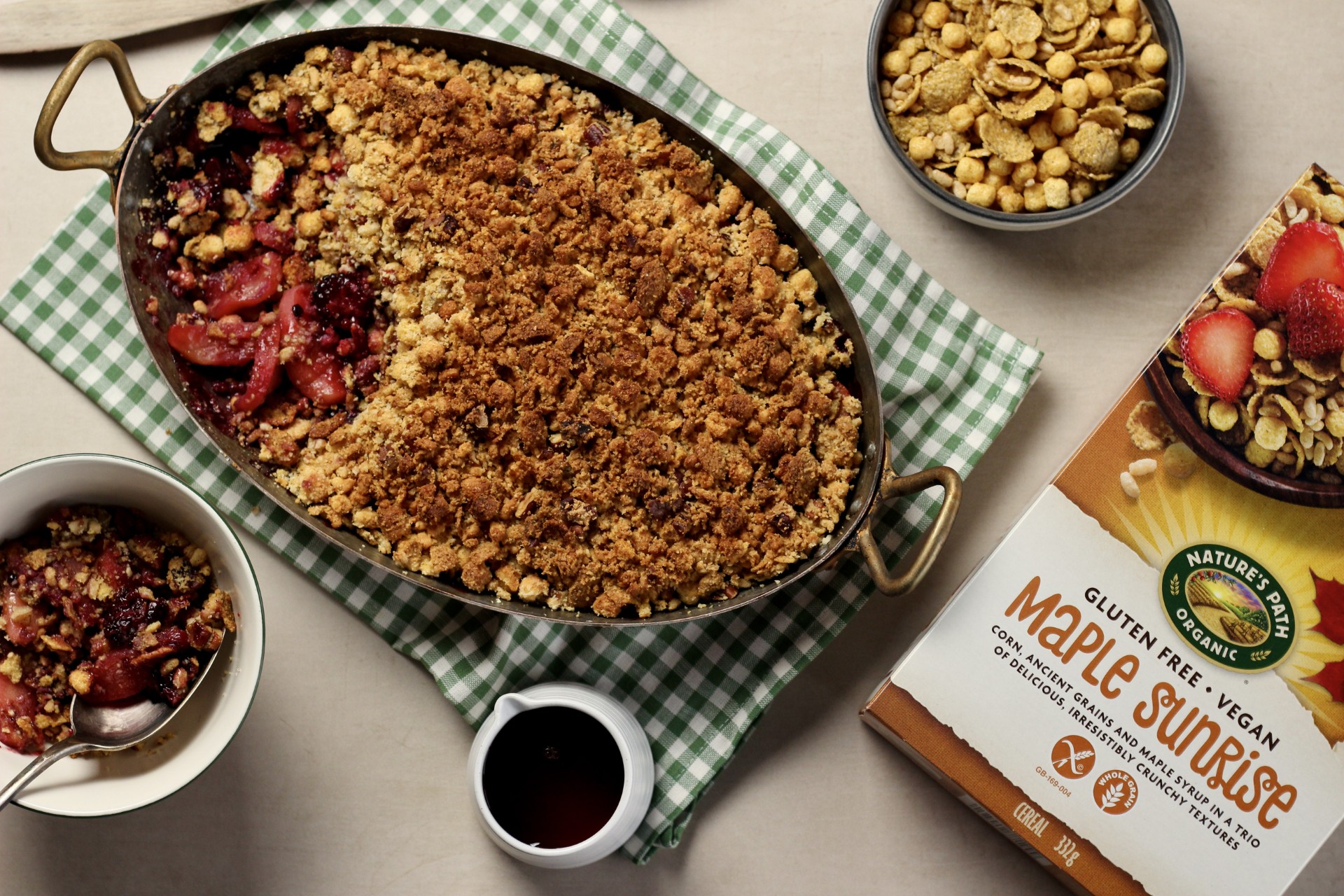 Maple Sunrise Crumble