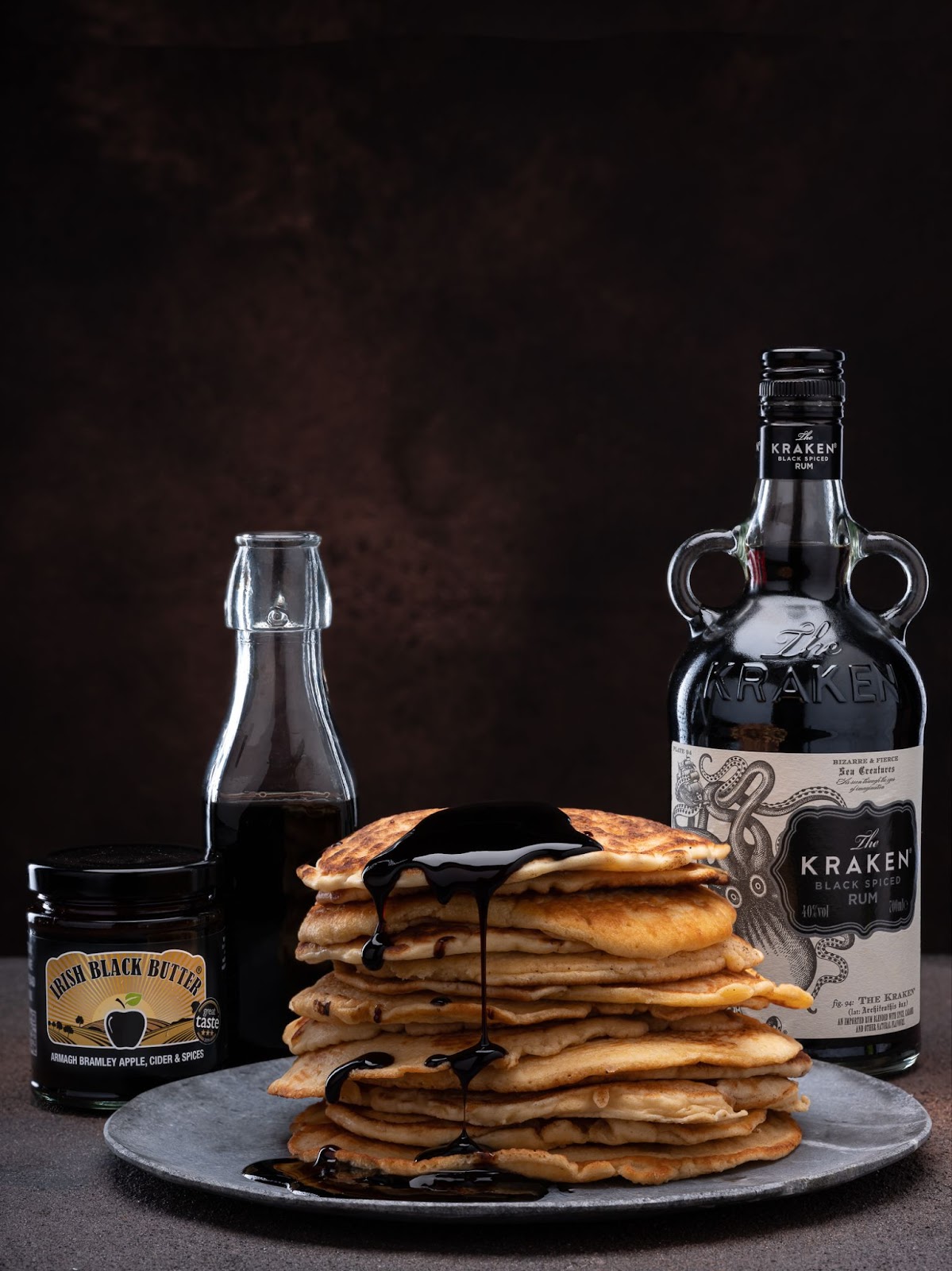 Kraken Black Spiced Rum for Pancake Day!